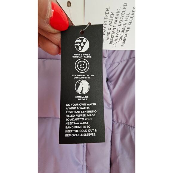 Hollister Gilly Hicks Convertible Multiway Puffer Jacket. Sz S Retail $169 - Picture 10 of 11